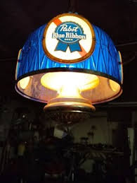 Pabst Blue Ribbon Hanging Light | eBay