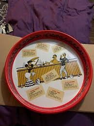 Vintage Cocktail Serving Tray | eBay