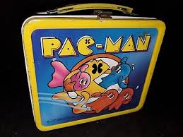 1980 Vintage PAC-MAN METAL LUNCH BOX - Large Tin Tote / No Thermos Aladdin | eBay