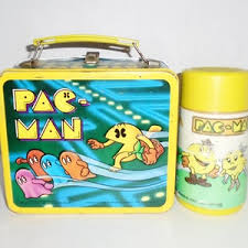 1980 Pac Man Lunch Box Metal W Ms Pac Man Thermos - Etsy Australia