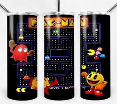 Pac-Man 20oz Tumbler Cup | eBay