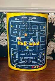 Vintage 1980 Chein Co. / Midway Pac-man Trash Can - Etsy