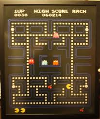 Pac-man Board Cross Stitch Pattern - Etsy