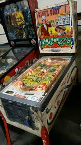 RIVER BOAT CLASSIC PINBALL MACHINE WILLIAMS 1964