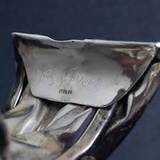 Massive Katz & Turner Modernist Brutalist Sterling Silver Bracelet Earrings Set | eBay