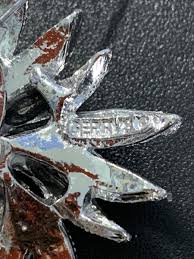 VINTAGE GERRYS SILVER TONE PINWHEEL BROOCH WITH FAUX PEARL CENTER RHODIUM | eBay