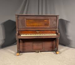 Walnut Ellington Upright Piano – Antique Piano Shop, Inc.