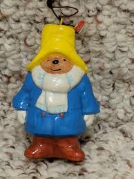 Vintage 1978 Eden Toys Paddington Bear Christmas Ornament | eBay