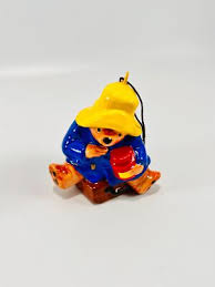 1978 Eden Toys Paddington Bear Ceramic Figure Ornaments Set ...