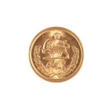 Sold at Auction: 1976 IRAN 1/2 PAHLAVI GOLD COIN