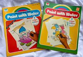 Vintage Whitman: Paint With Water, Silly Monsters & Elves' Boat Race | eBay