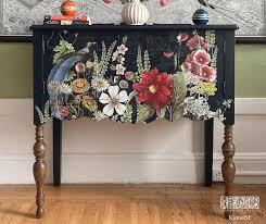 IOD Decor Midnight Garden Transfer (pad of 4 12"x16" sheets ...