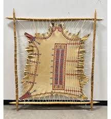 Sold at Auction: LEE SECREST INDIAN PAINTED ROBE HIDE MONTANA