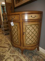 Painted Demilune Cabinet at The Missing Piece