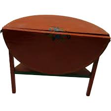 Similar Items to Vintage Artist Painted FOLDING TABLE 1:12 Dollhouse Miniature