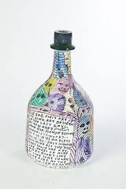 Sold at Auction: Howard Finster, BOTTLE BY REV. HOWARD FINSTER (GEORGIA, 1916-2001).