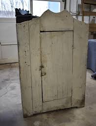 Primitive Shabby Painted Bead Board Cabinet, Cupboard | eBay