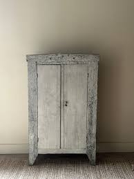 Small painted farmhouse cabinet – Good Behavior