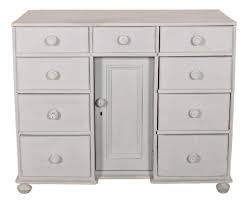 English Pine Painted Sideboard | Chairish