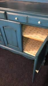 Sold at Auction: 2 Pc Farmhouse Hutch Cabinet Shabby Sheek