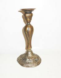 Age 23 cm Metal Candle Holder Country House Decor Loft Vintage Shabby | eBay