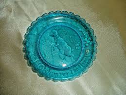 Vtg THORNTON W. BURGESS Glass ANIMAL FRIENDS SERIES Coaster Plates Pairpoint | eBay