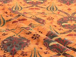 Floral Tulip Bohemian Boho Tapestry Ottoman Turkish Navajo ...