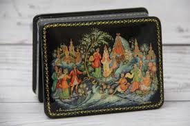 Russian Lacquer Box - Etsy