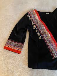 Traditional Hmong Clothing with Coins Size 40 | eBay