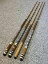 Sold at Auction: Billiards Cues