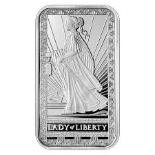 1 oz PAMP Lady of Liberty Silver Bar, 20-count | Costco