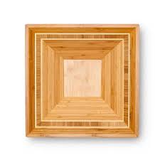 Totally Bamboo 12" Square Inlay Bowl