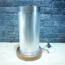 Reclaimed Industrial Filter Lamp with Vintage Bulb ...