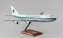 Sold at Auction: PAN AMERICAN 1/100 SCALE BOEING 747 ...