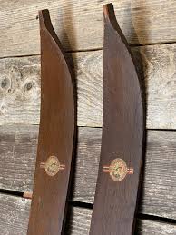 Vintage Dartmouth Wood Skis - VintageWinter