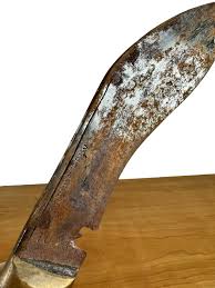 WWII Gurkha Knife & Sheath - India #8974 | Auctionninja.com