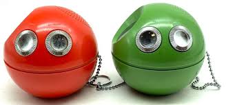 Vintage Panasonic Panapet 70 Blue Ball Radio