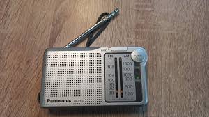 Panasonic RF -P150 . Vintage transistor pocket radio. . 567 ...