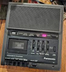 Vintage Panasonic RR-930 Micro-Cassette Transcriber Machine Tested for Power 37988355082| eBay