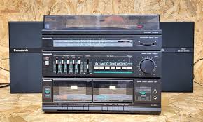 Platine vinyle, amplificateur, radio, cassette Panasonic SG ...