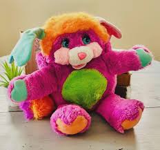 Vintage 1980's Popples Pancake Popple | 80's Purple, Orange ...