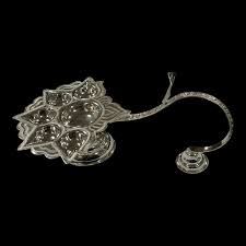 925 Sterling Silver Hallmarked Pancha Aarti / Harathi stand ...