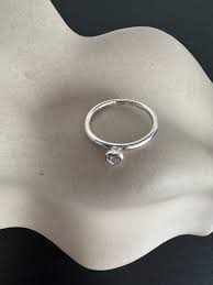 Retired Danish Hans Henrik Nygaard Silver Heart Zirconia ...