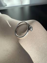 Hans Henrik Nygaard Silver Stacking Rose Ring Size 57 - Etsy