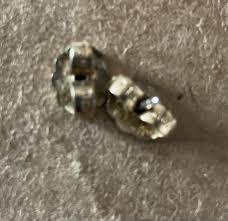 Vintage Avon Ireland Amethyst Glass Stud Dangle Earrings ...