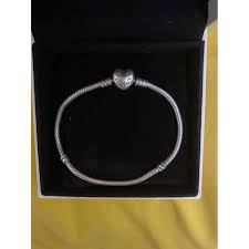 Pandora Bracelet: Heart Clasp