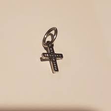 Pandora Christian Cross Dangling Charm S925 Sterling Silver ...
