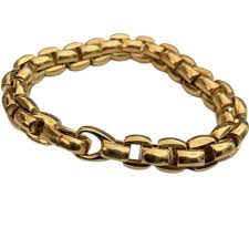 Pepi | Jewelry | Vintage 8k Solid Gold Chunky Chain Luxe ...