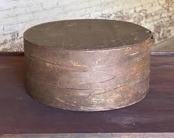 Antique Wood Banded 14.5” Pantry Box - Etsy