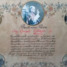 1964 Spanish Apostolic Benediction Blessing Plenary ...